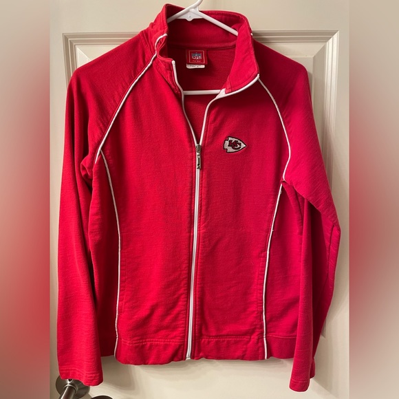 NFL Jackets & Coats Vintage Rare Kansas City Chiefs Zip Front